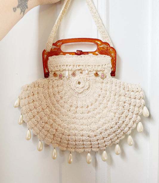 Grazia crochet purse