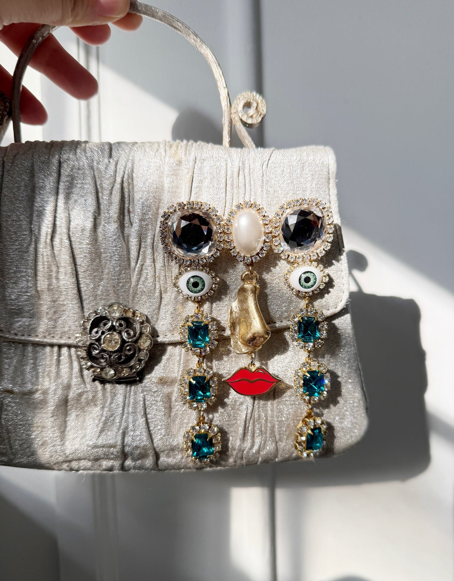 Ode to the master crybaby face brooch