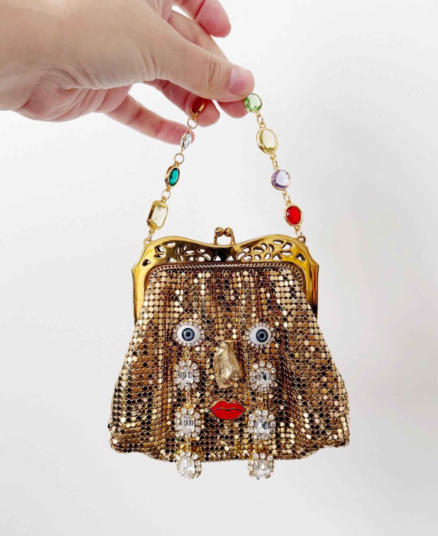 Ode to the master crybaby mini mesh purse belt