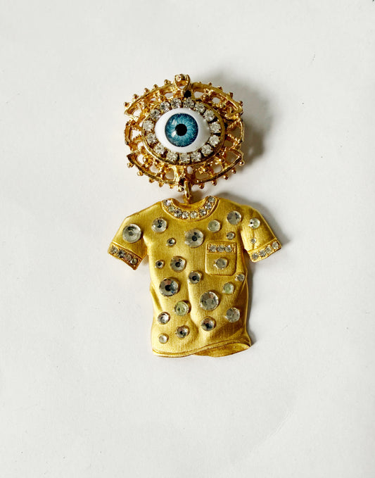 Surrealist emBODY brooch