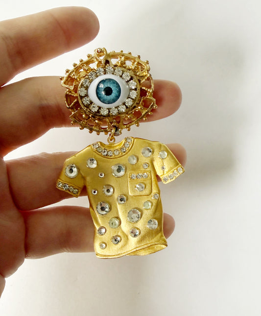 Surrealist emBODY brooch