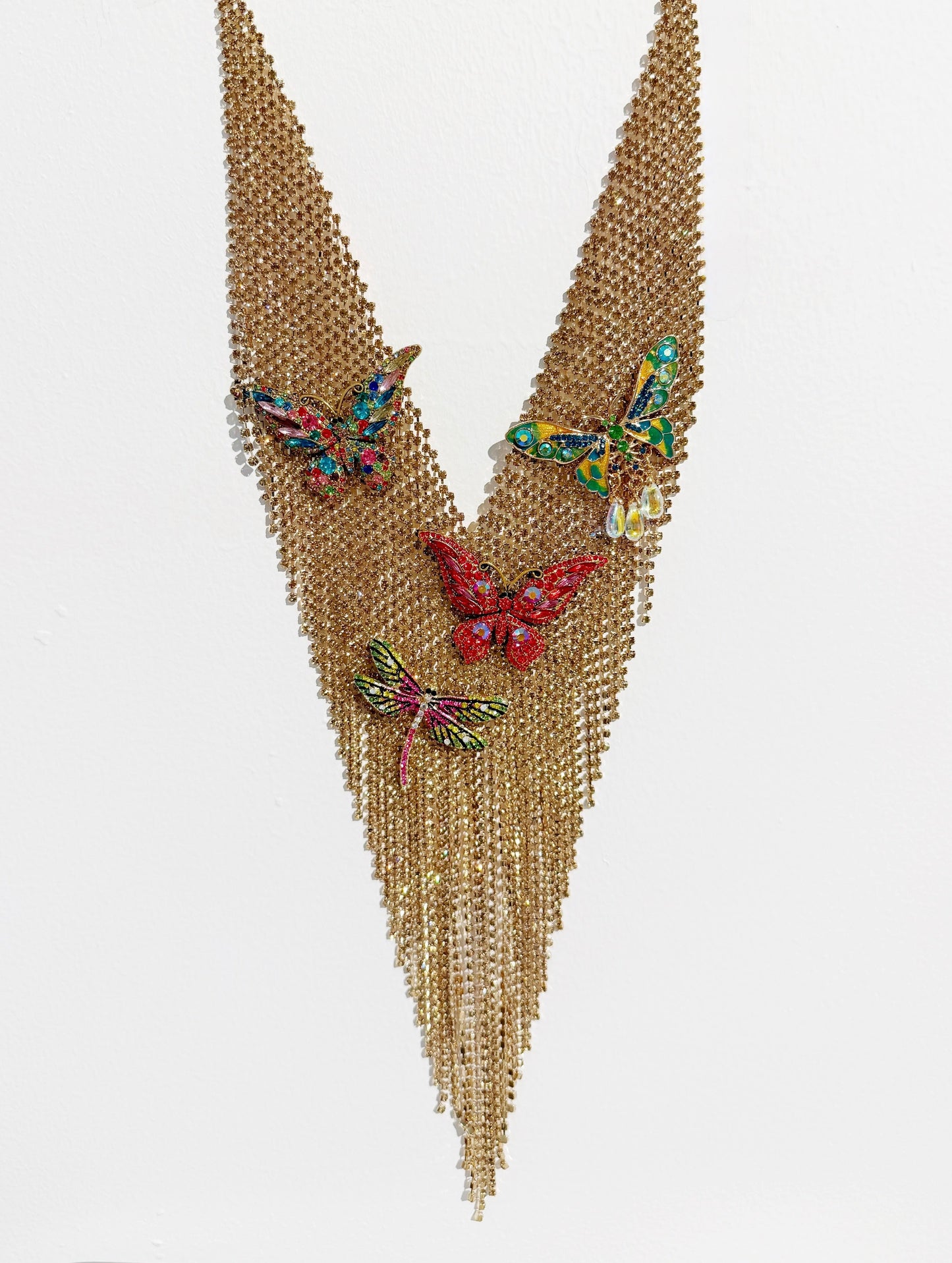 colossal necklace butterfly necklace