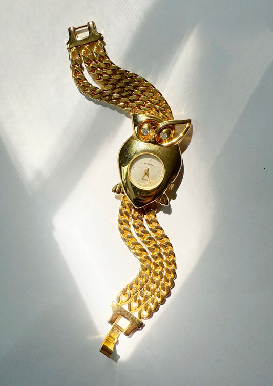 Vintage owl watch