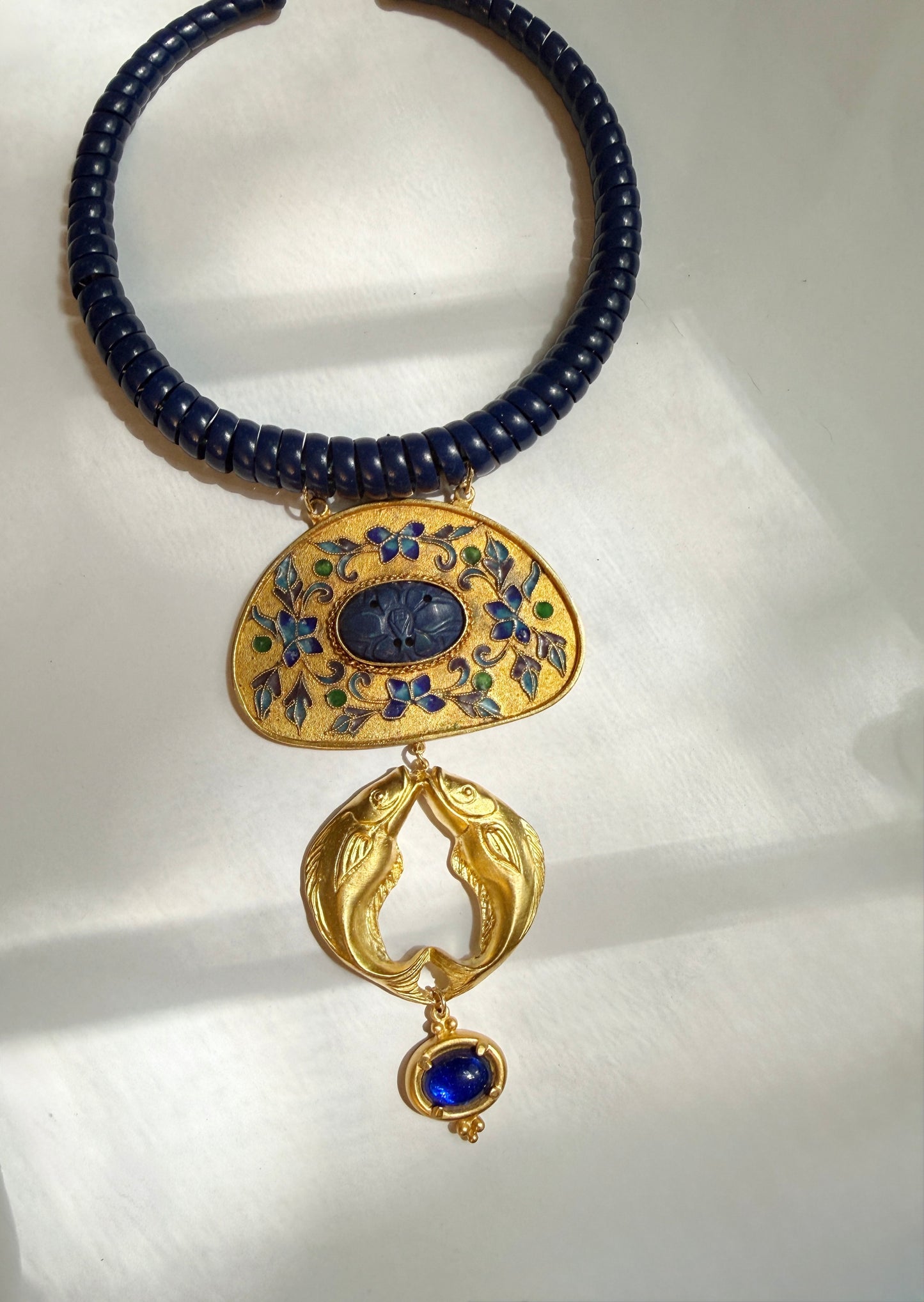 fish necklace