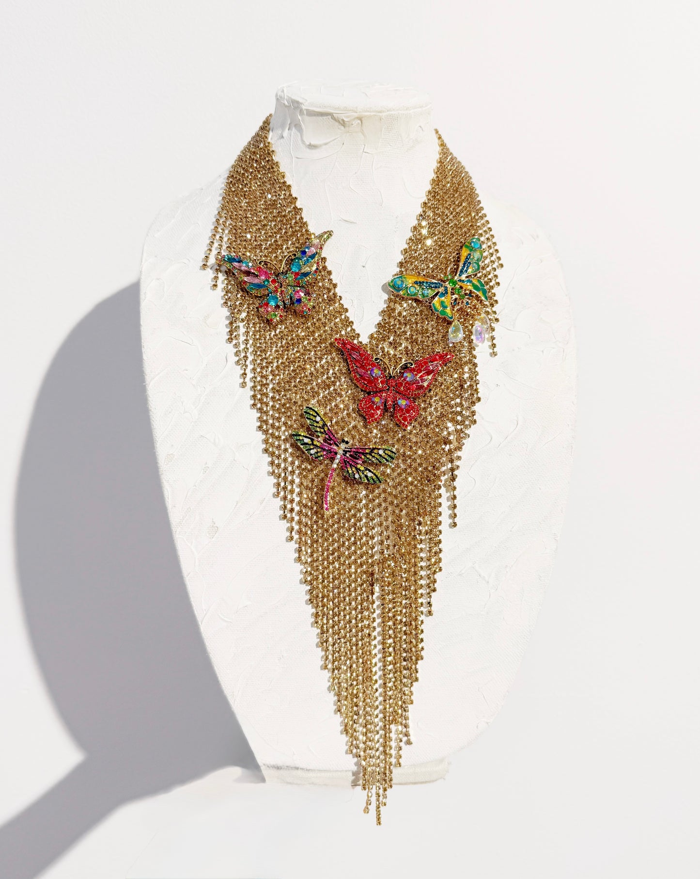 colossal necklace butterfly necklace