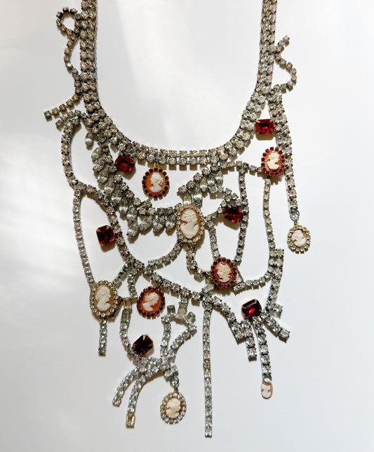 Colossal cameo necklace
