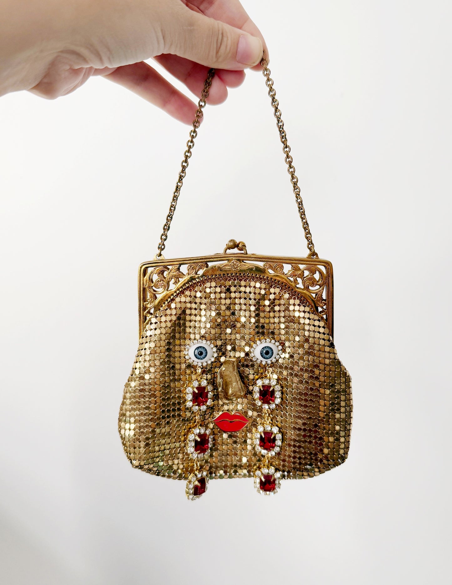 Ode to the master crybaby mini mesh purse belt