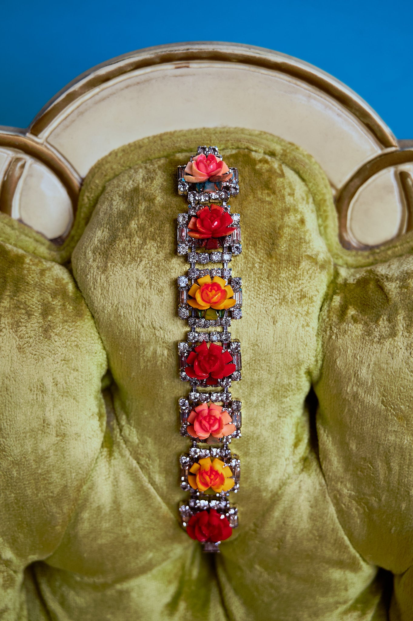 Desert Bloom rose bracelet