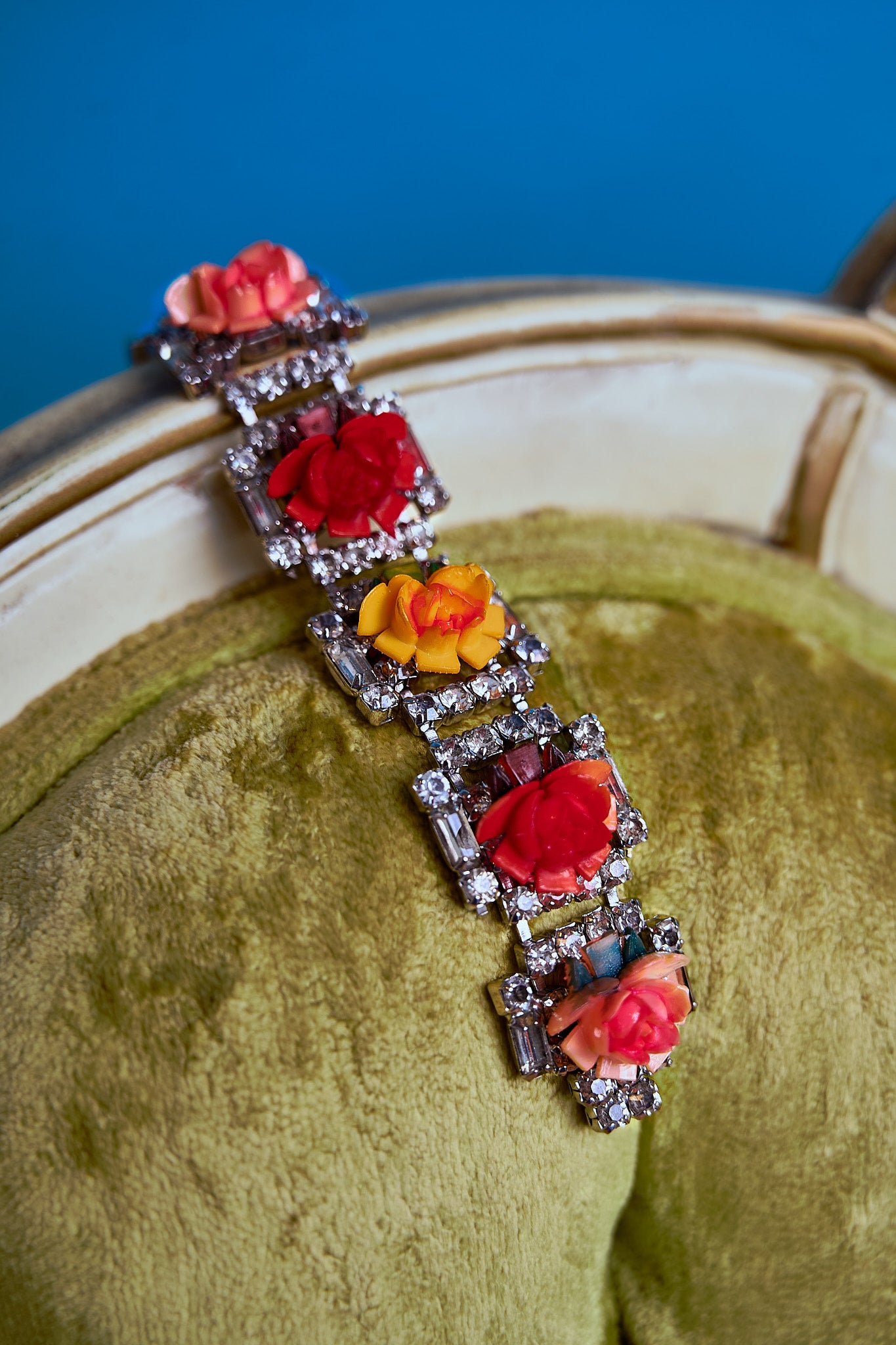 Desert Bloom rose bracelet