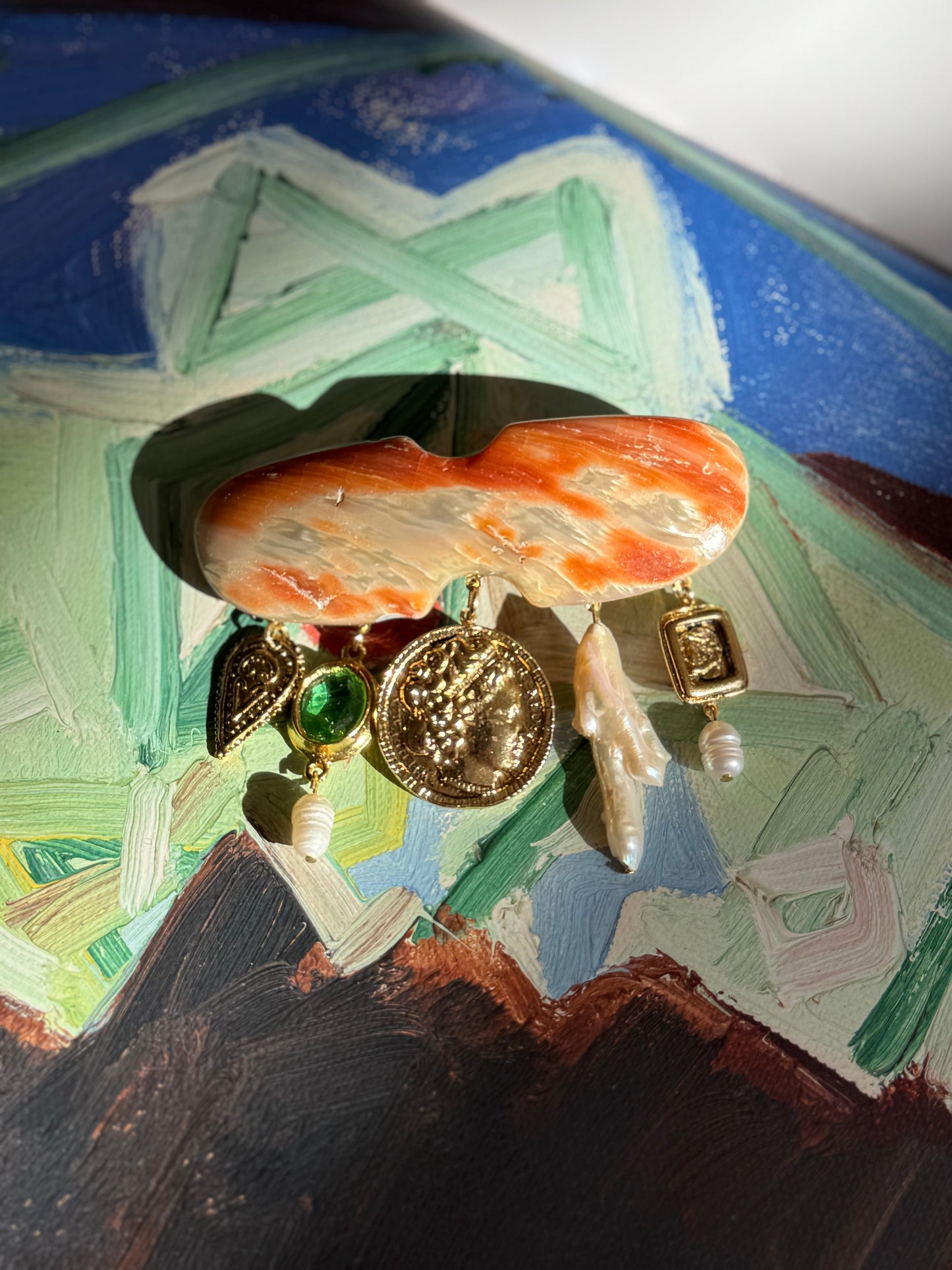 Charm party barrette