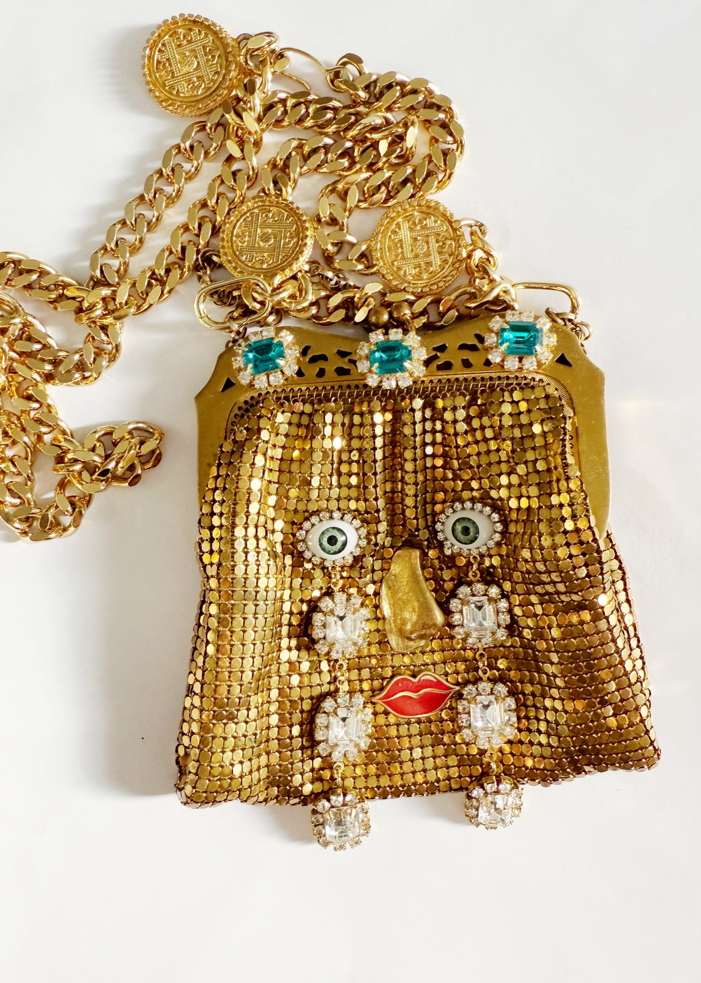 Ode to the master crybaby mini mesh purse belt