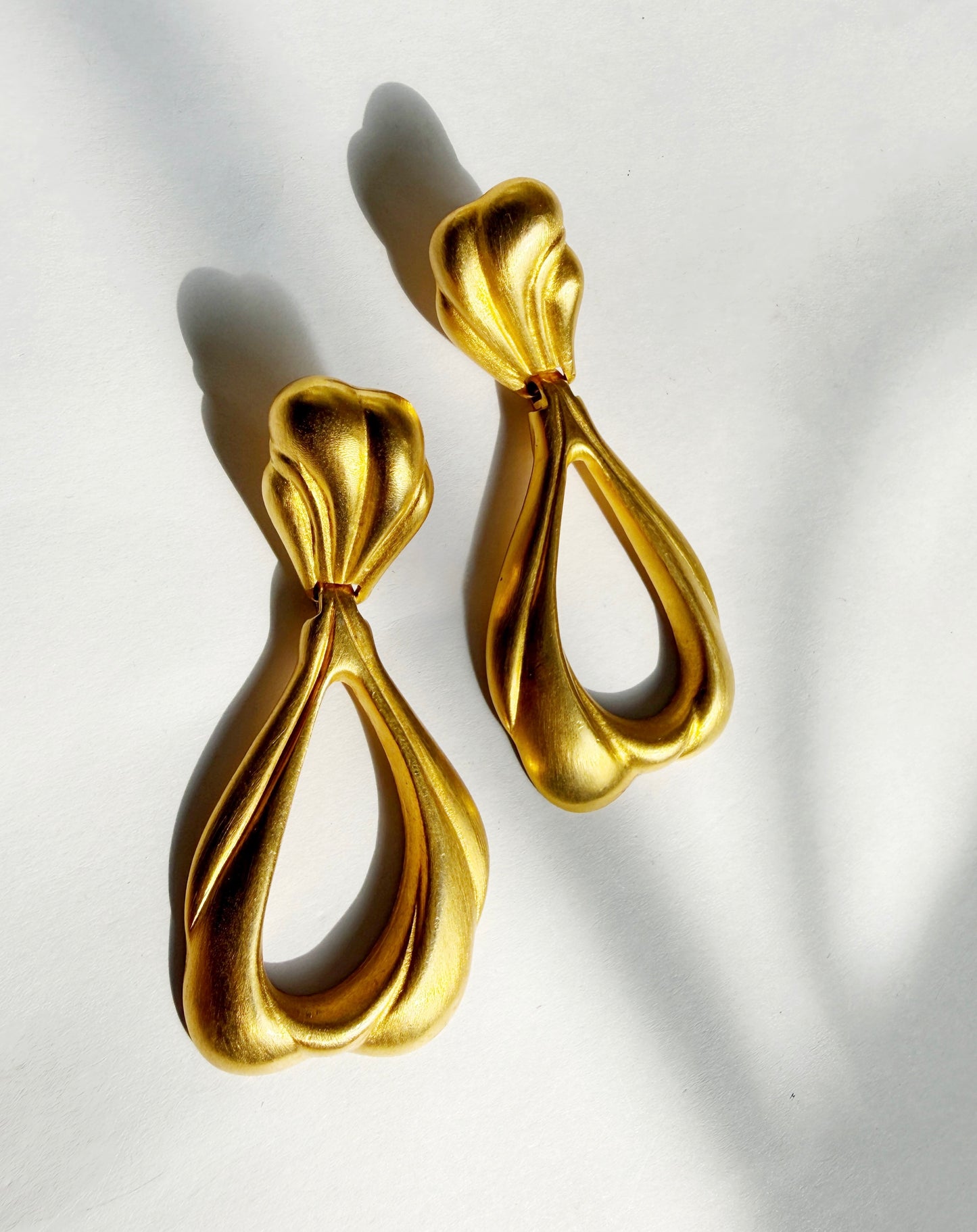 Vintage abstract earrings