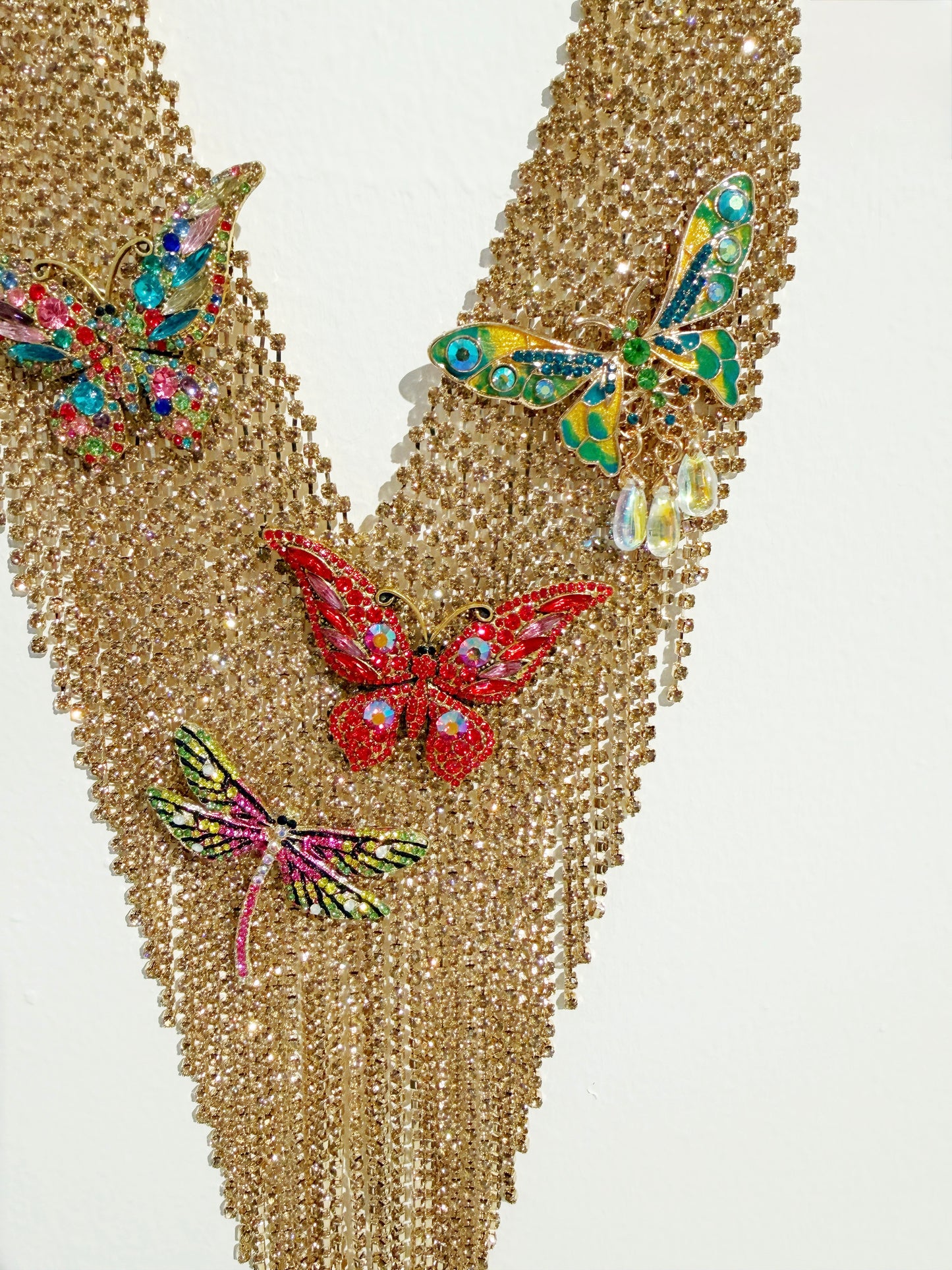 colossal necklace butterfly necklace