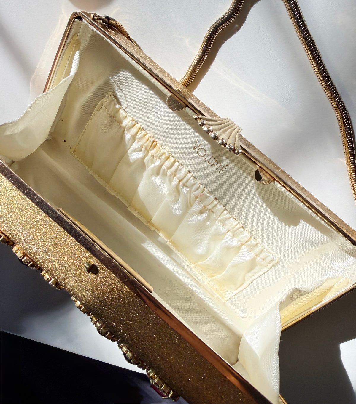 Ode to the master crybaby rhinestone purse