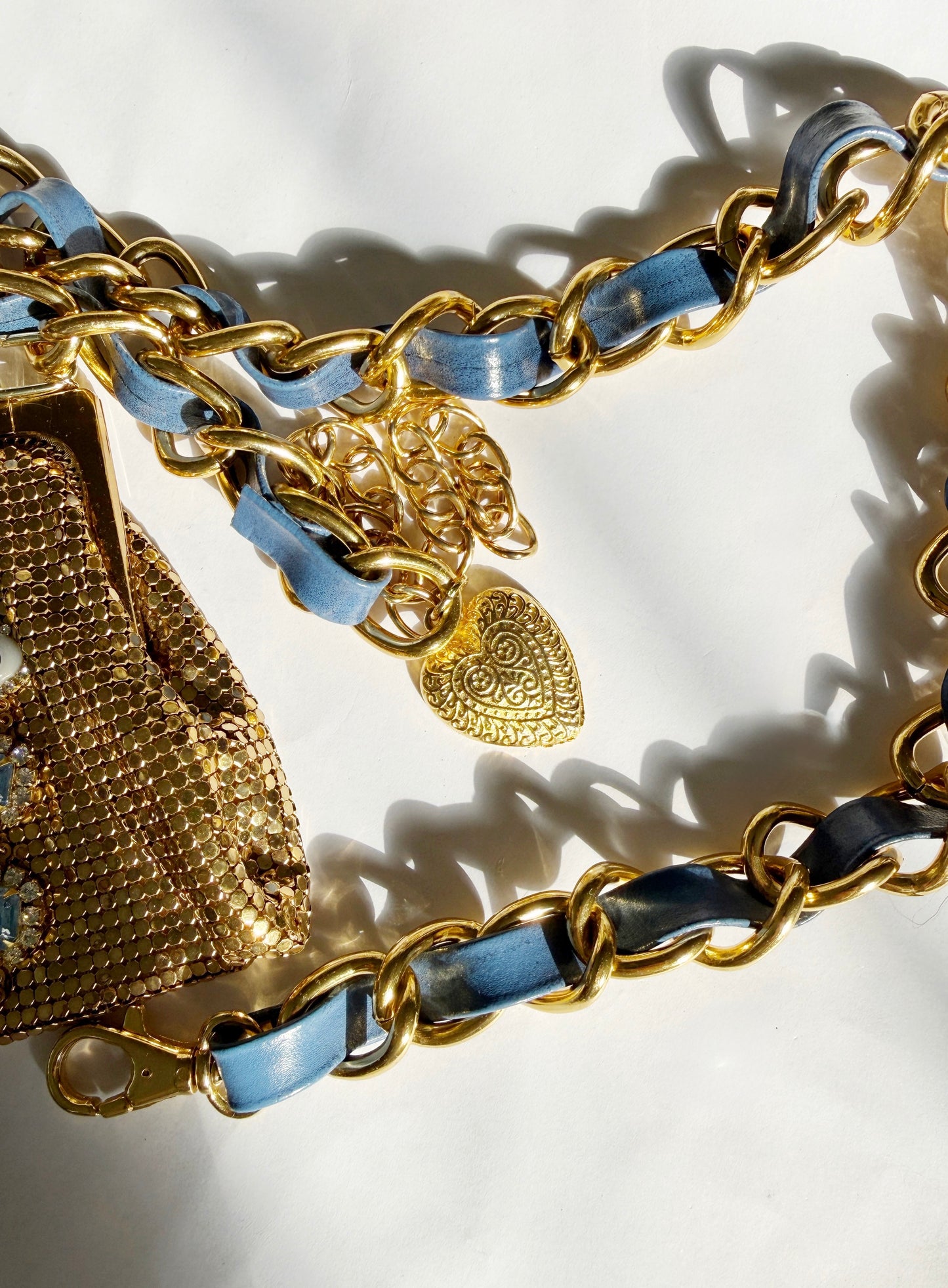 Ode to the master crybaby mini mesh purse belt