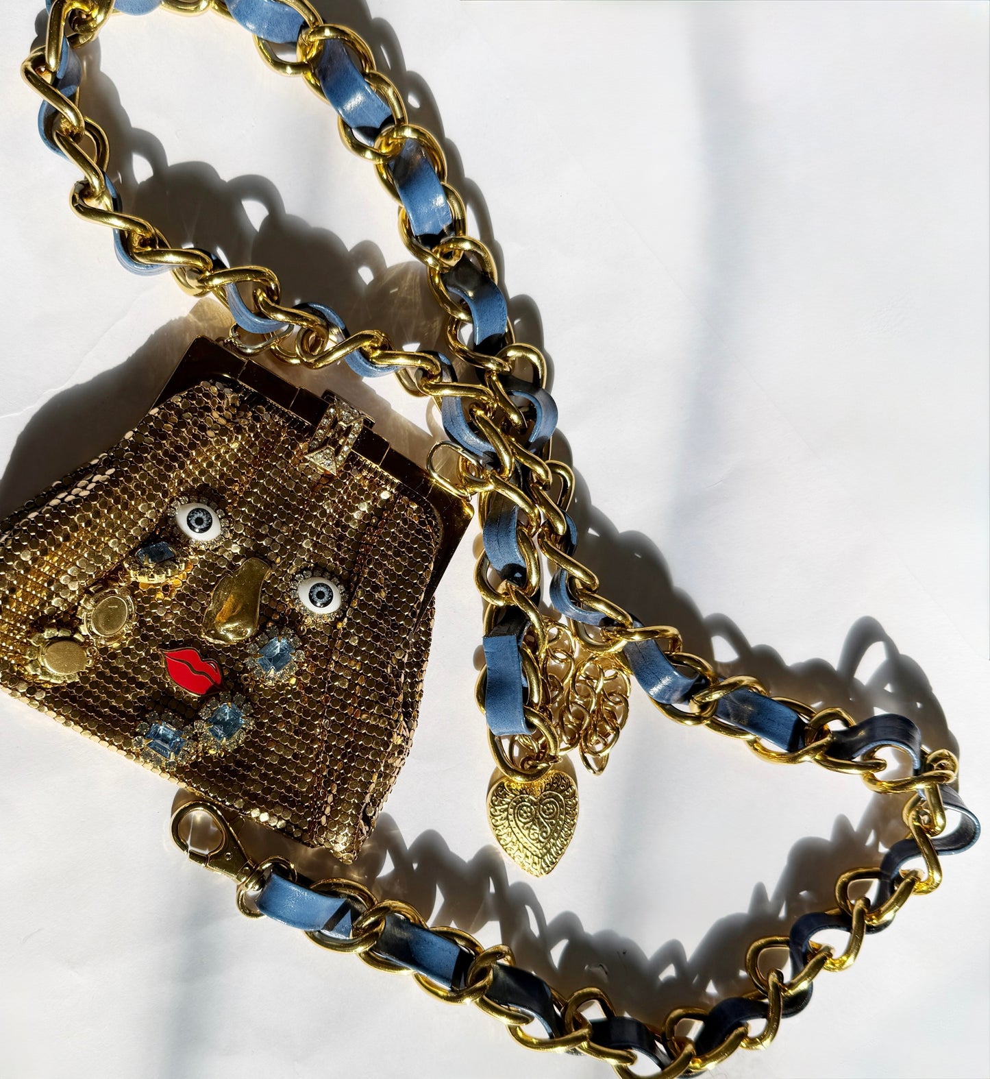 Ode to the master crybaby mini mesh purse belt