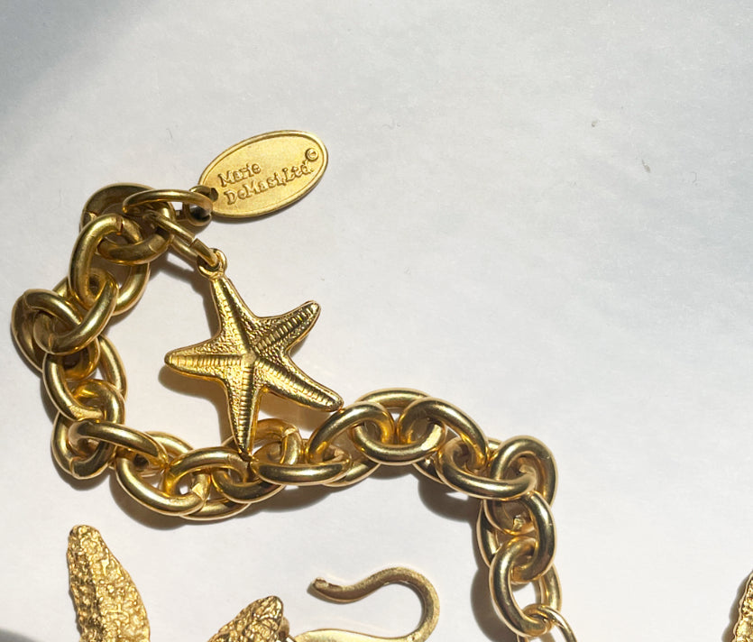 Vintage starfish necklace