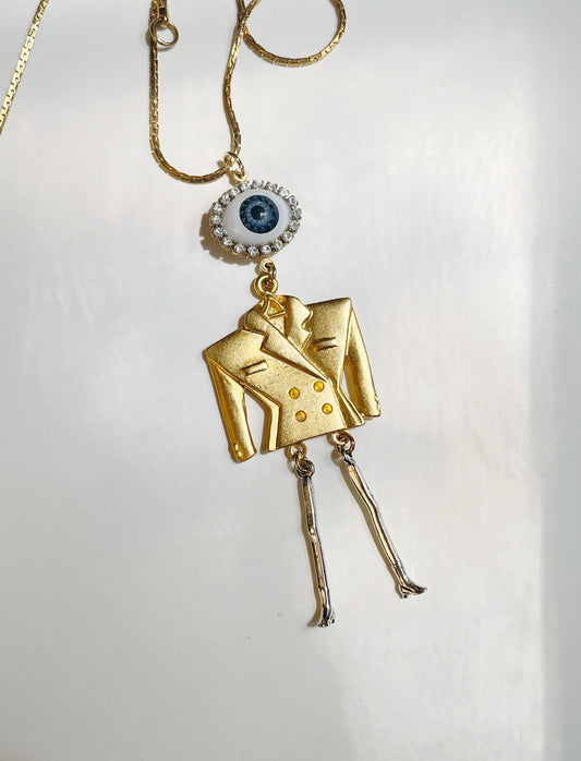 Blazer lyfe pendant necklace