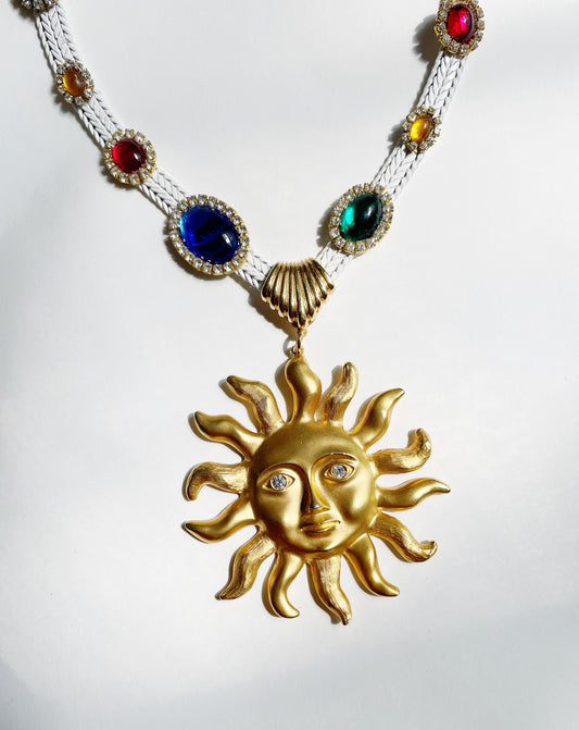 Sunny daze choker necklace