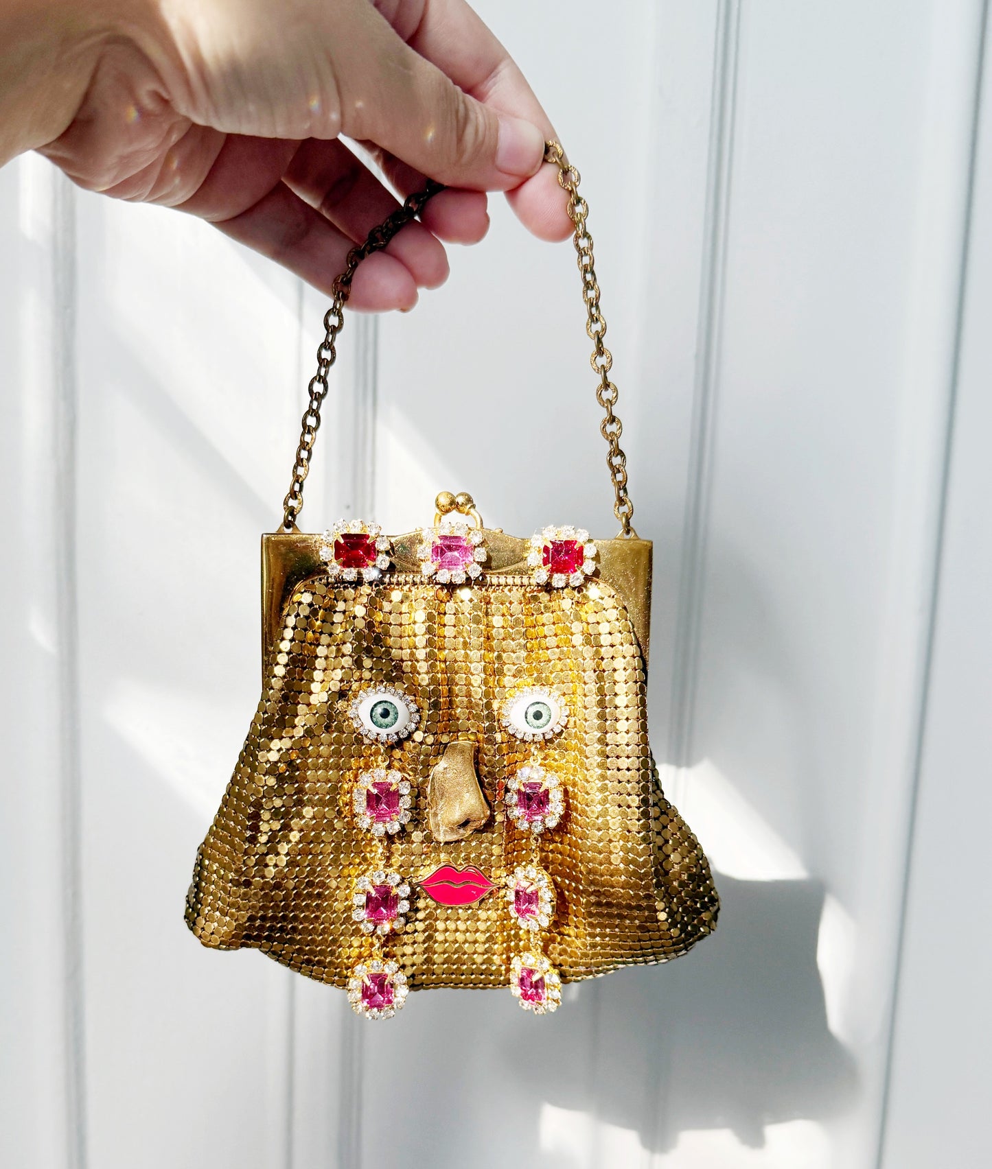 Ode to the master crybaby mini mesh purse belt