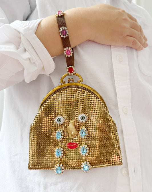 Ode to the master crybaby gold bracelet purse