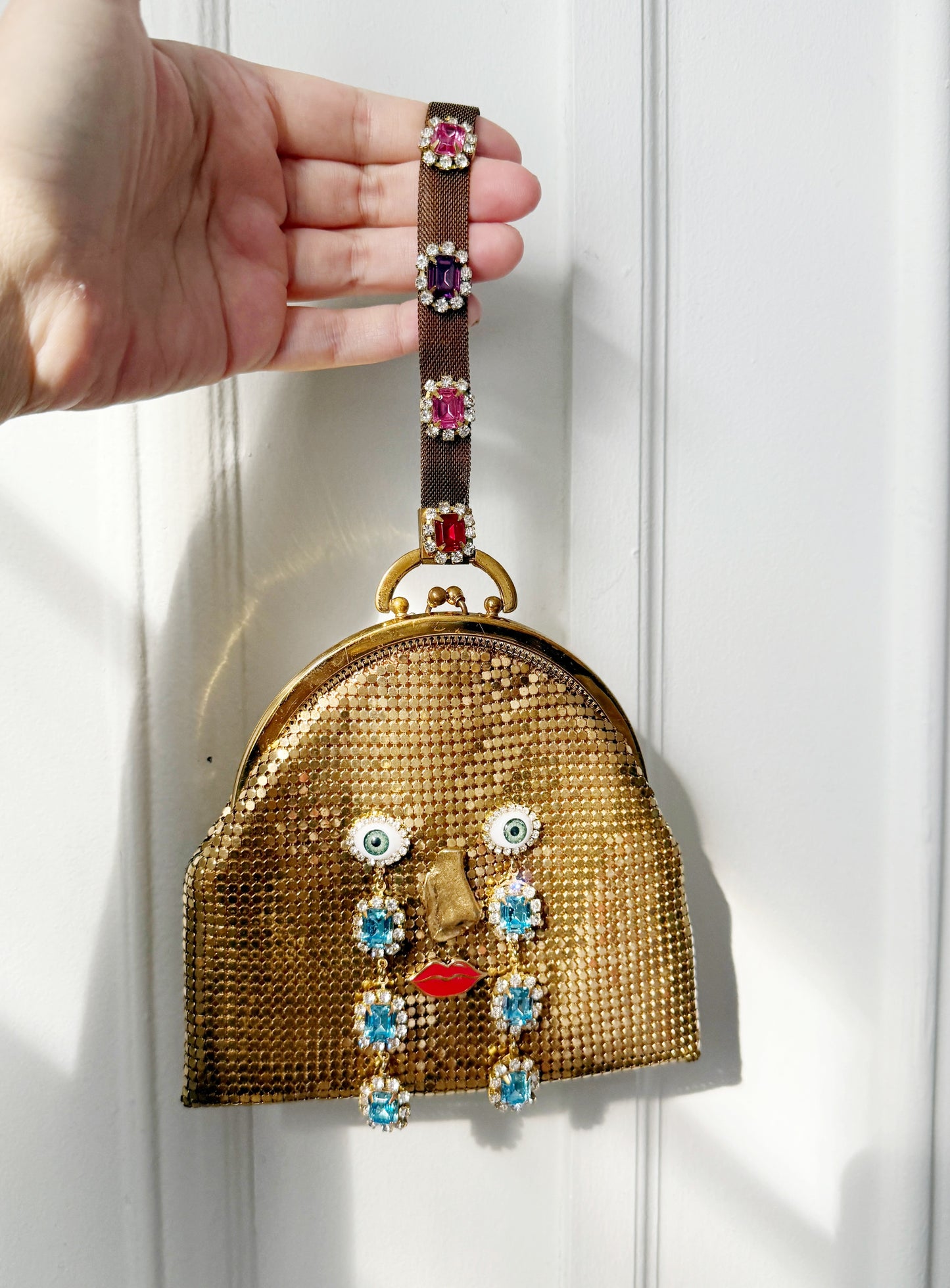 Ode to the master crybaby gold bracelet purse