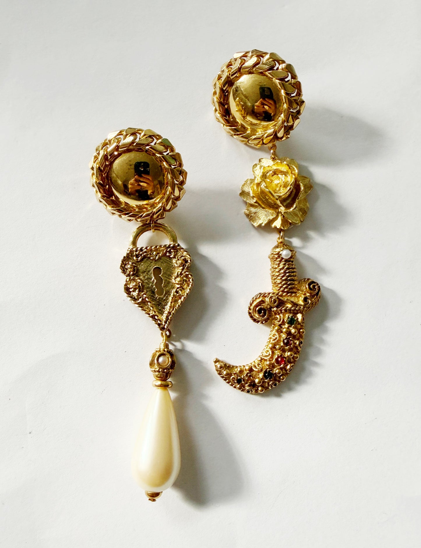 Curio statement earrings