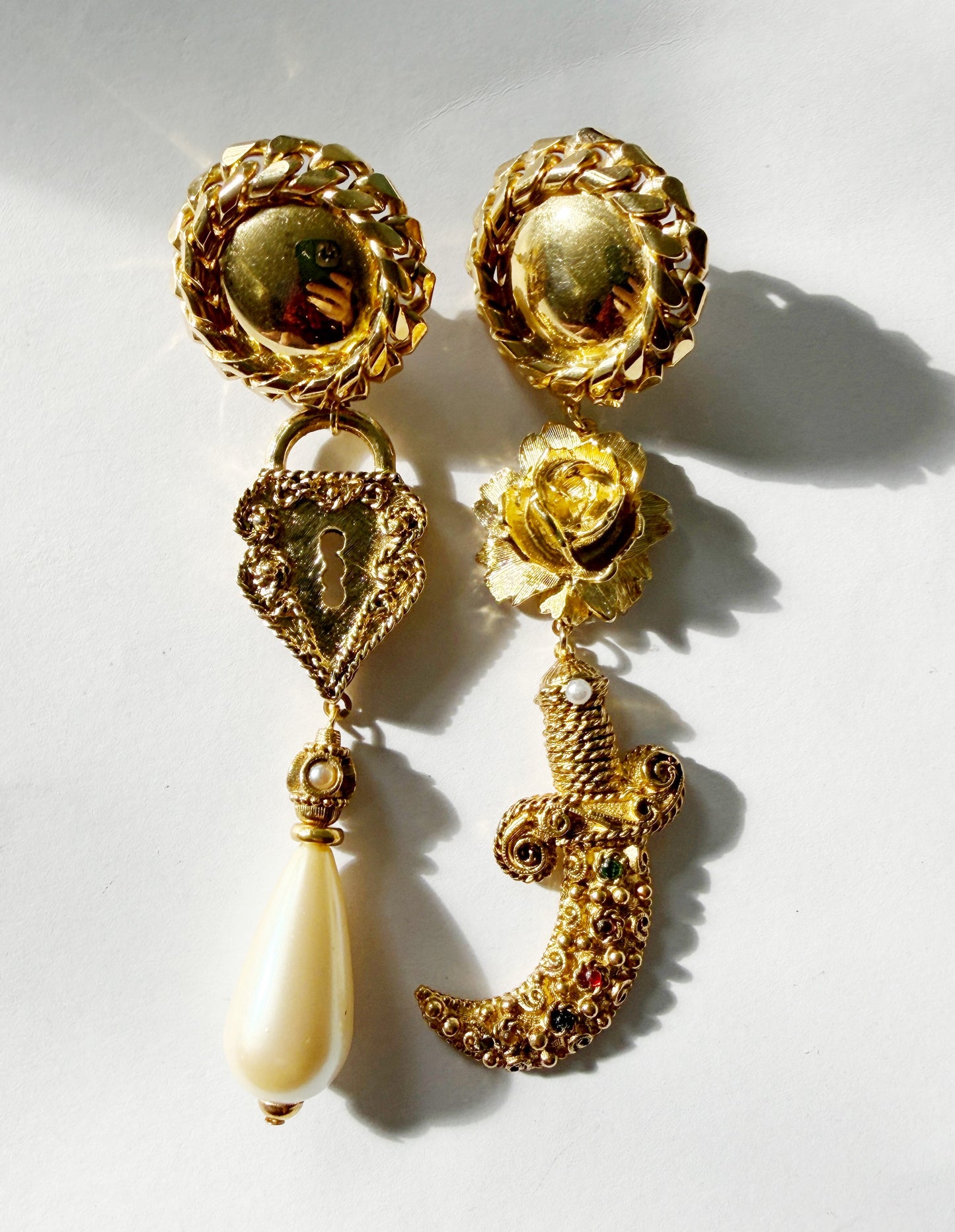 Curio statement earrings
