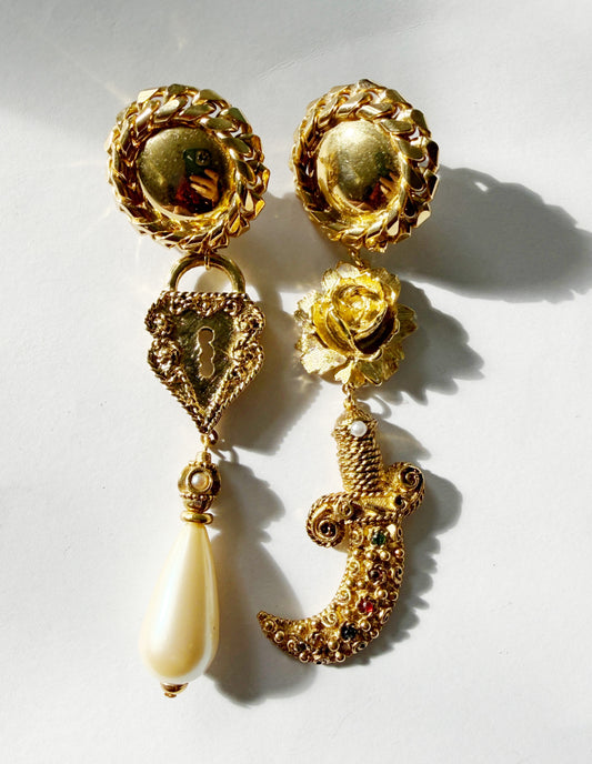 Curio statement earrings