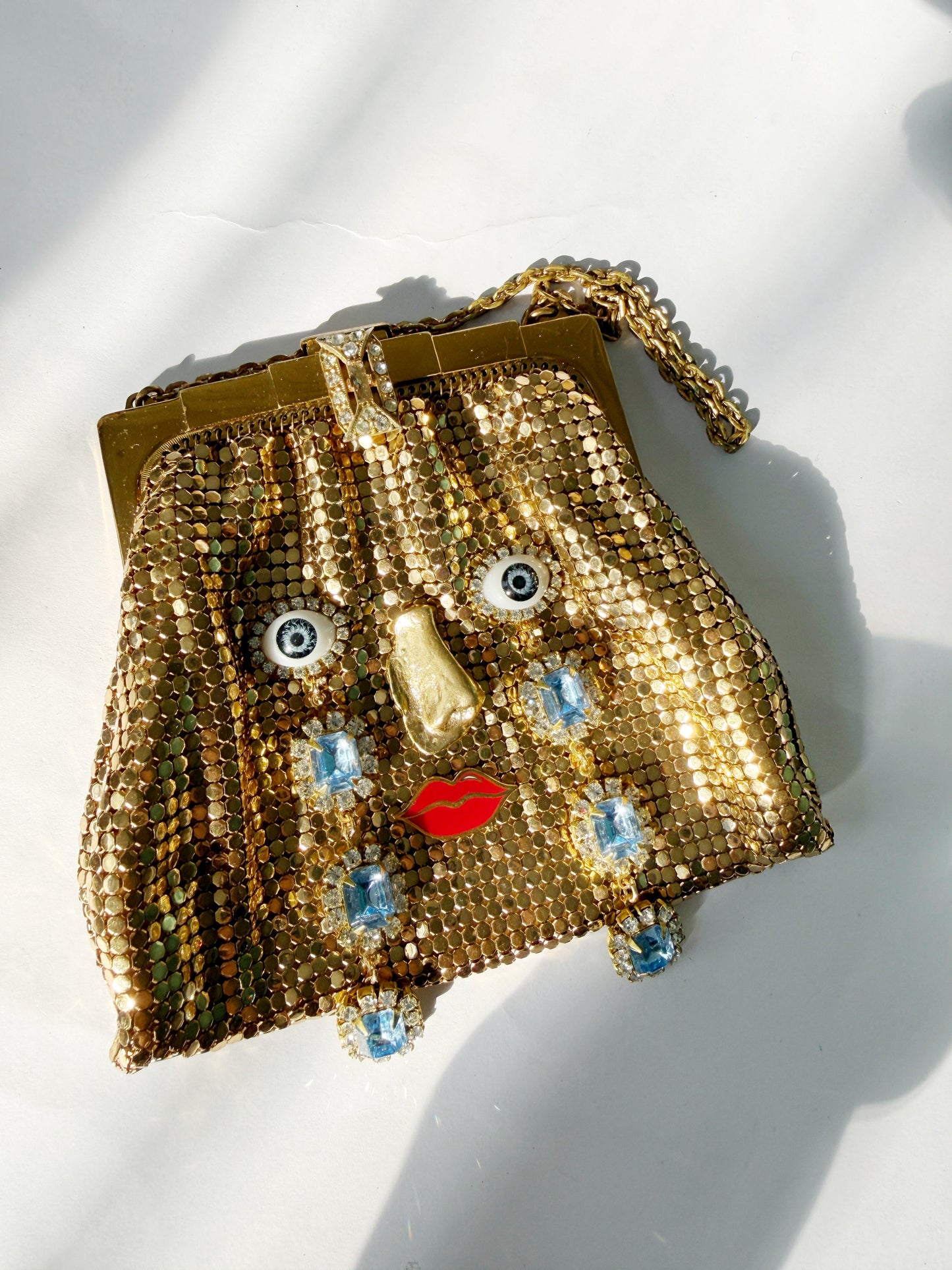 Ode to the master crybaby mini mesh purse belt