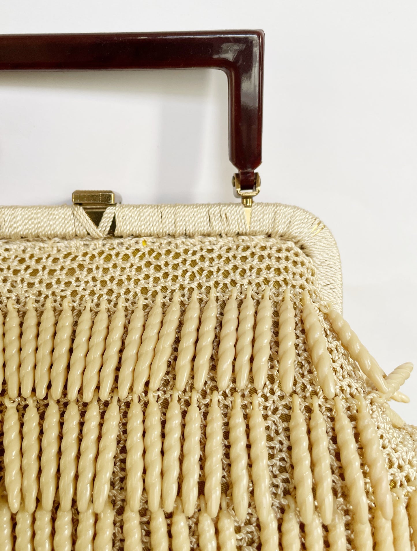 The Evelyn crochet purse