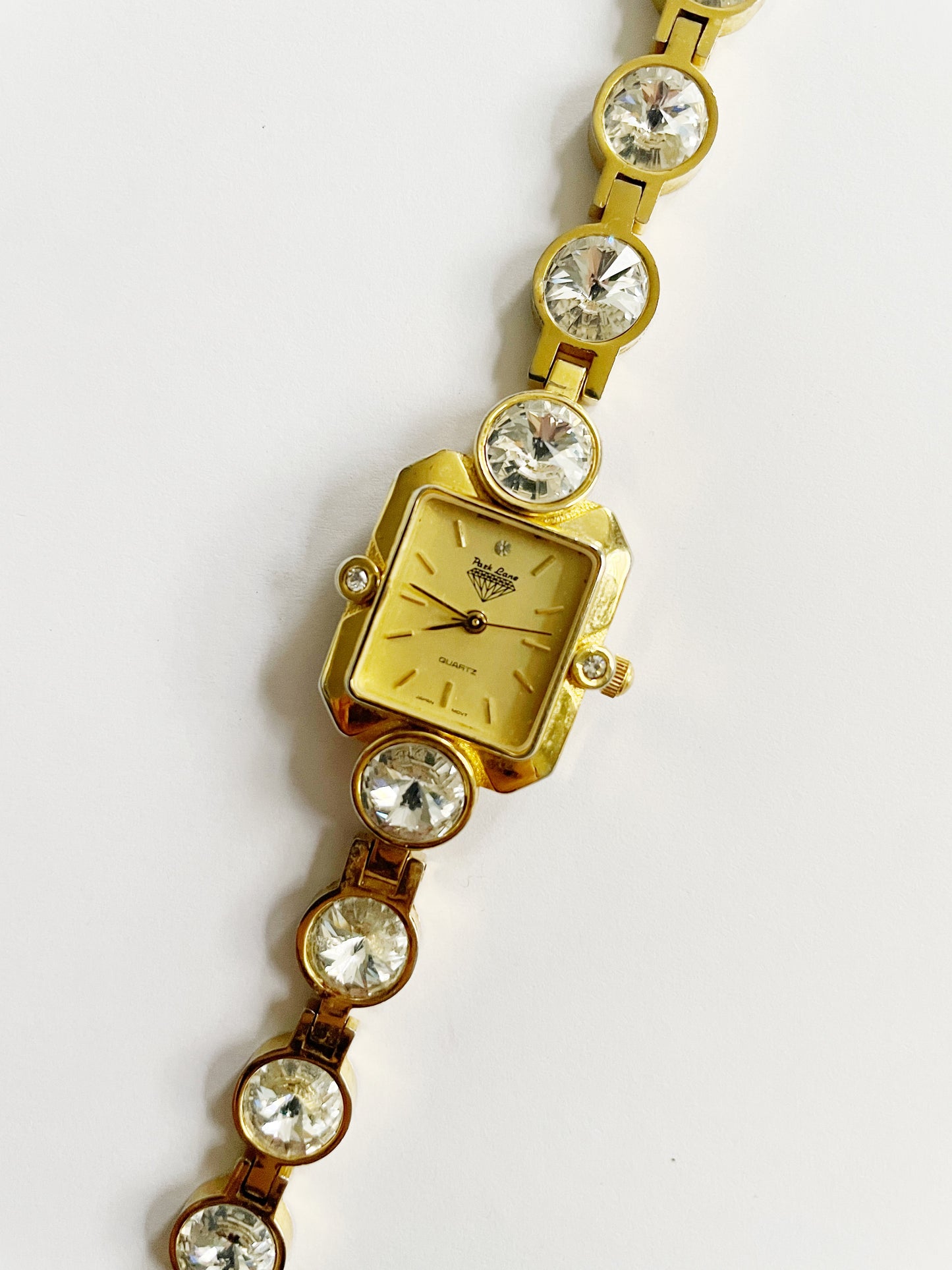 Vintage rhinestone watch