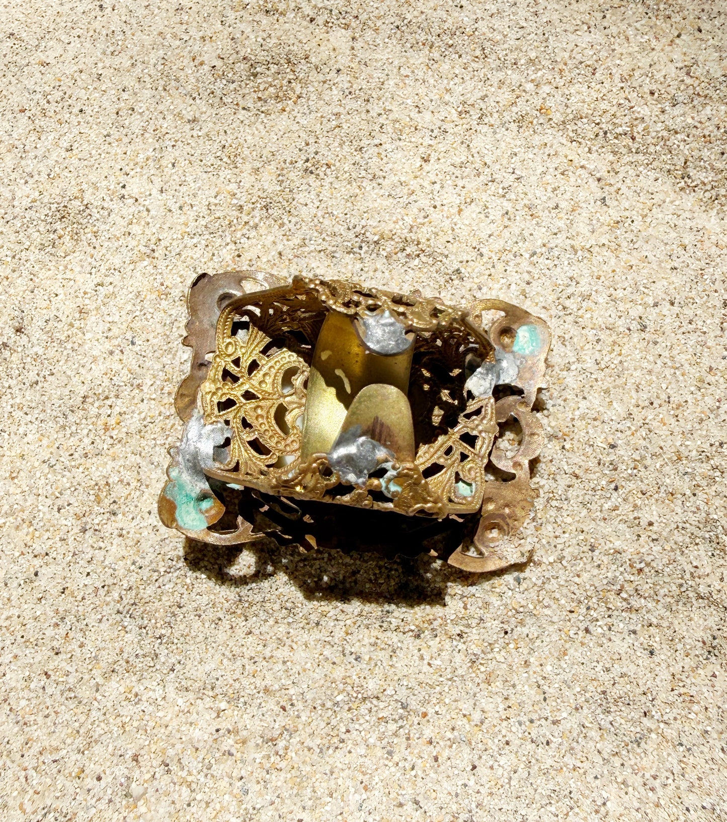 Cameo artifact ring