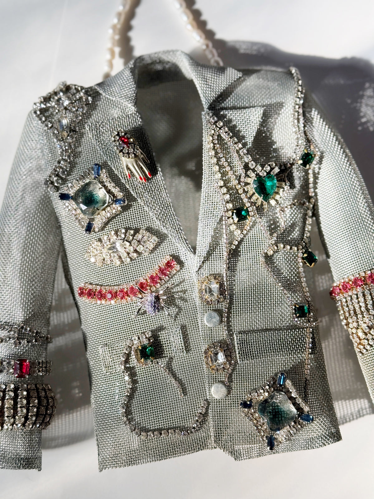 Glam rock dream blazer necklace