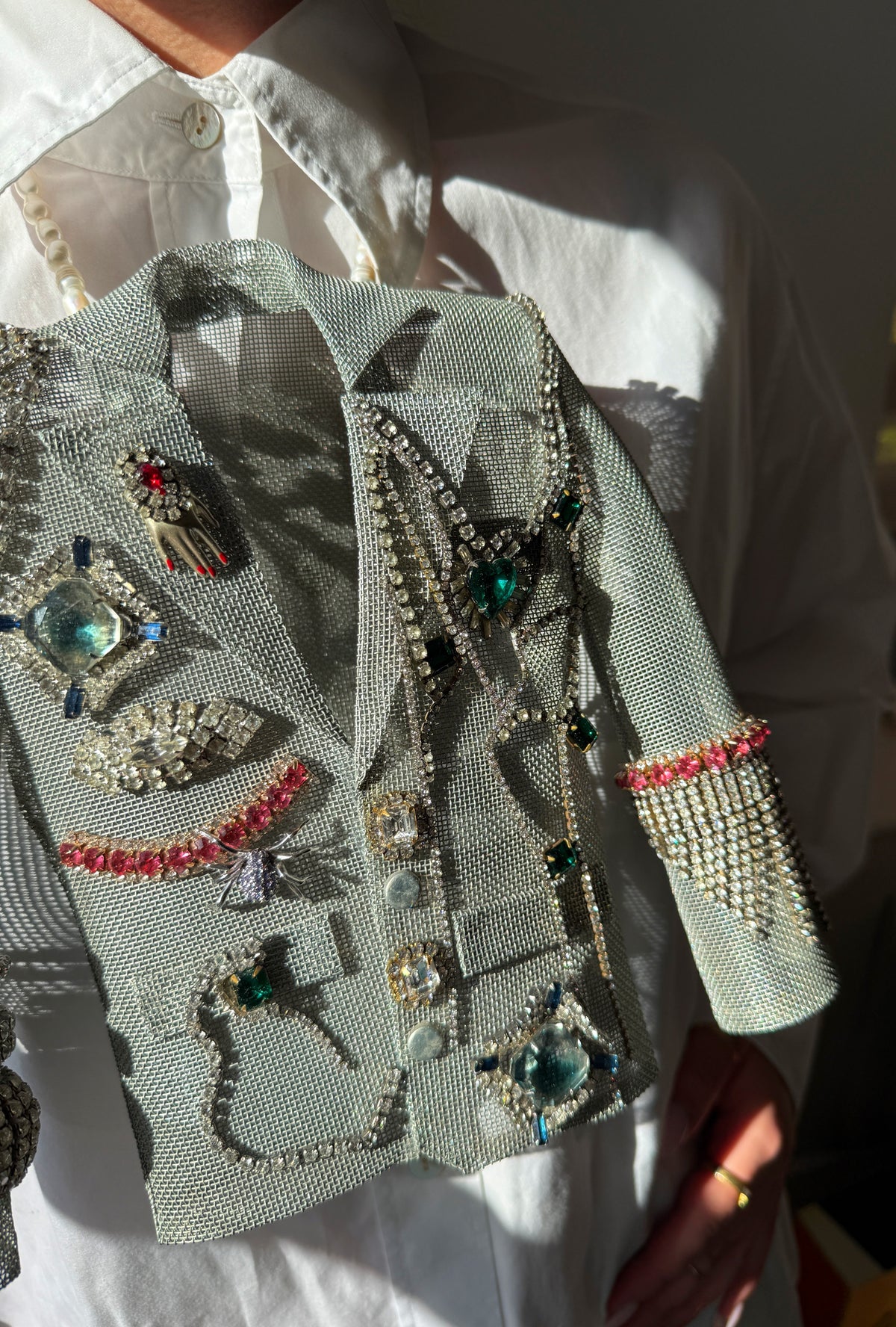 Glam rock dream blazer necklace