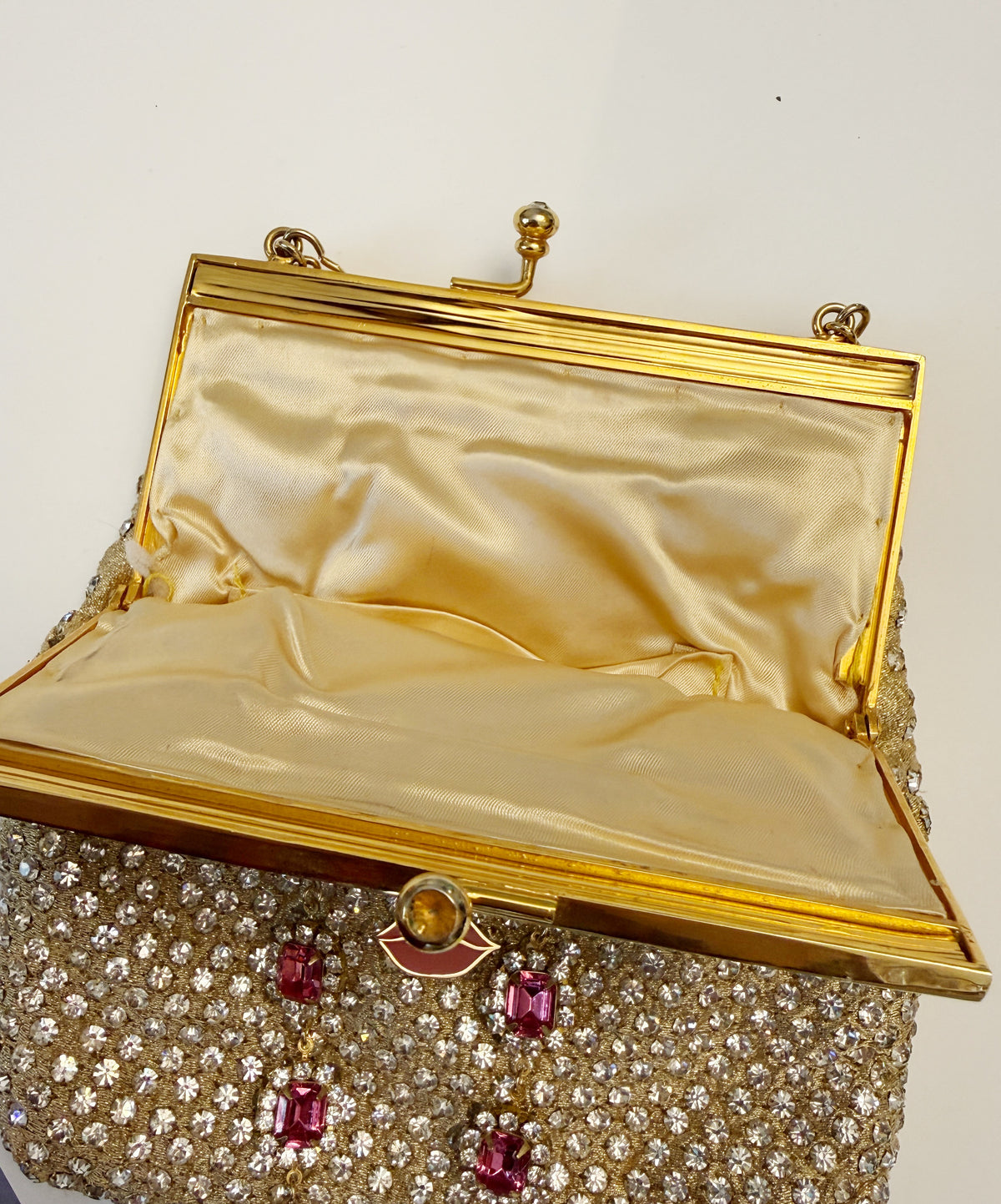 Ode to the master crybaby rhinestone purse