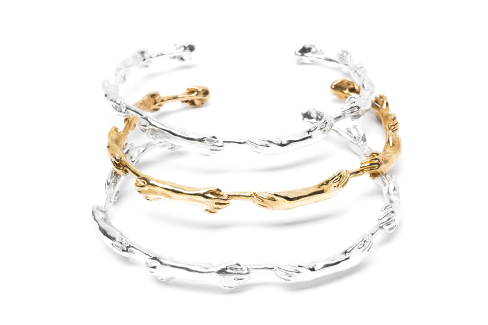 Climber hand cuff
